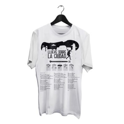 Polera Llueve Sobre la Ciudad Blanca - Hazza